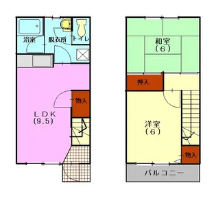ストークハウスMK【1階】の間取り