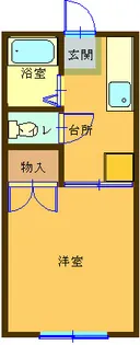 ST甲斐・名取ハイツ【1階】の間取り