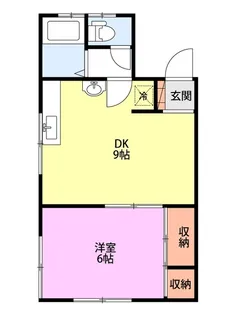 コーポ織音【2階】の間取り