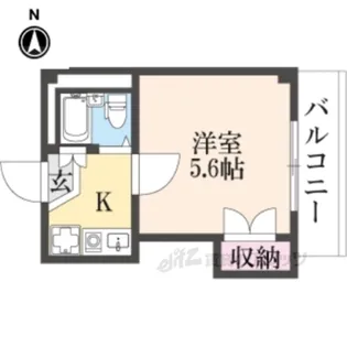 レオパレス光善寺第2【2階】の間取り