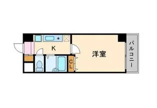 メインステージ西新宿【11階】の間取り