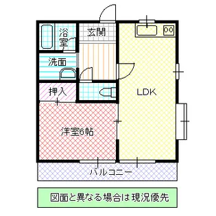 ロイヤルコート元吉田 II【2階】の間取り