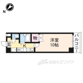 アートプラザ南笠【4階】の間取り