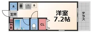 ビオス中小阪 A棟【1階】の間取り