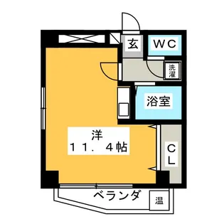 M・K-BLDG【5階】の間取り