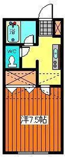 フェアステージ一ノ坪II【2階】の間取り