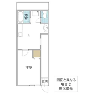 ヒルトップ御城 E棟【1階】の間取り