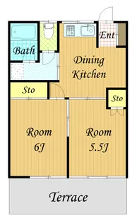 神奈川県川崎市宮前区東有馬3【アパート】の間取り