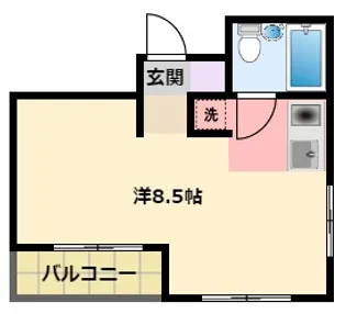兵庫県西宮市天道町【マンション】の間取り