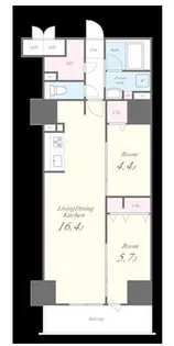スターズスクエア浦和美園【5階】の間取り