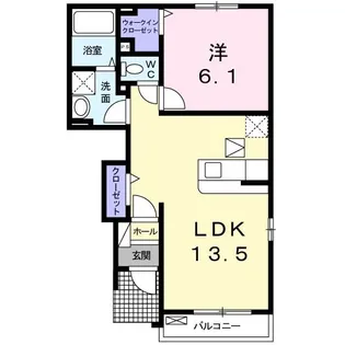 福島県福島市松川町美郷1【アパート】の間取り