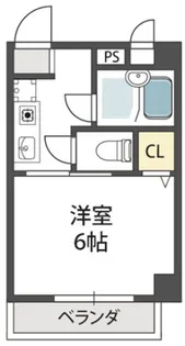大阪府大阪市東住吉区東田辺2【マンション】の間取り