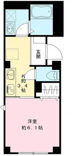 クロスロード学芸大学【1階】の間取り