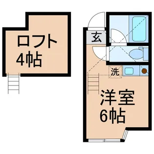 神奈川県横浜市保土ヶ谷区霞台【アパート】の間取り