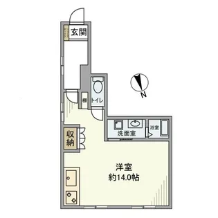 YAビル【1階】の間取り