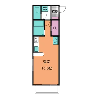 スウィートメゾンちひろ【3階】の間取り