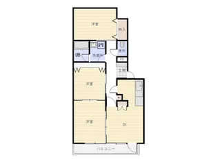 ラ・メゾン・スカイ【4階】の間取り