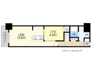 BLD.YUWA【4階】の間取り