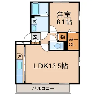 神奈川県横浜市南区永田北3【アパート】の間取り