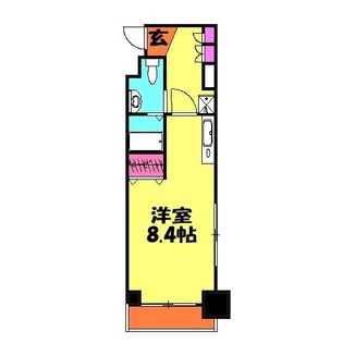 メゾンドわらび【11階】の間取り