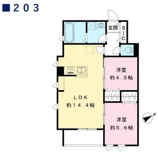 千葉県浦安市富士見2【マンション】の間取り
