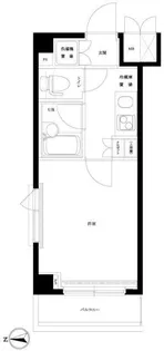 ルーブル武蔵小山【5階】の間取り