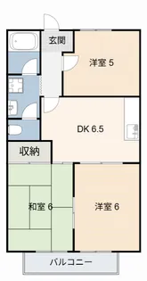 3DKの間取り画像