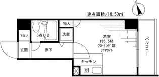 コスモ横浜保土ヶ谷【7階】の間取り
