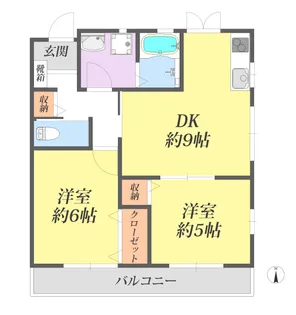 クレールメゾン(石神井台)【1階】の間取り