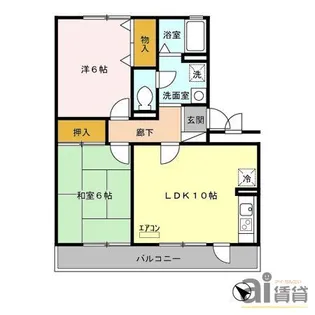 埼玉県富士見市ふじみ野東4【アパート】の間取り