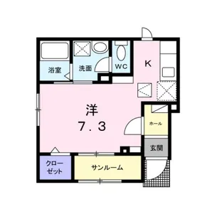 フェア レジデンス【1階】の間取り