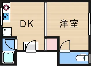 このみハイツ【2階】の間取り