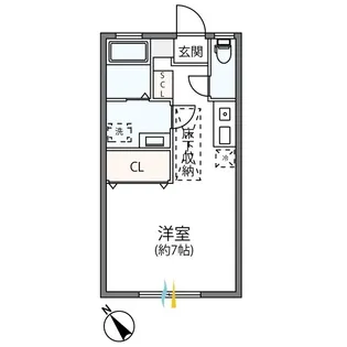 ペリセ【1階】の間取り