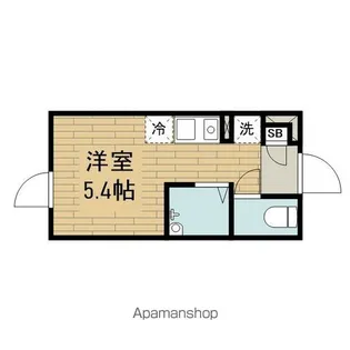 東京都三鷹市上連雀3【アパート】の間取り
