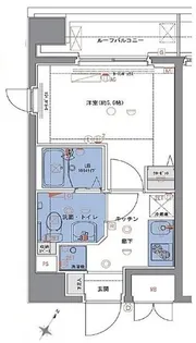 ジェノヴィア大塚グリーンヴェール【7階】の間取り