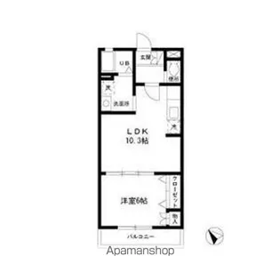 Sepia Court F【2階】の間取り