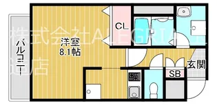 大阪府大阪市東成区大今里南1【マンション】の間取り