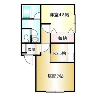 パリオール南町【1階】の間取り