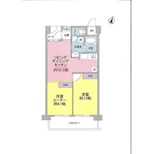 キッズビーンズ【3階】の間取り