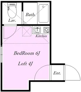 ユナイト 保土ヶ谷オアシスドリーム【2階】の間取り