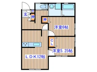 FUNAKI No.1【1階】の間取り