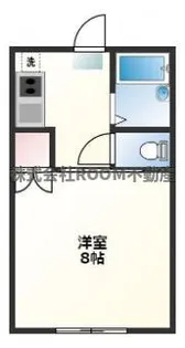 1Kの間取り画像