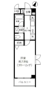 クレスト高島平【3階】の間取り