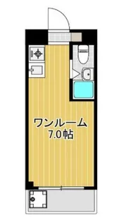 ボーテ日吉シェモア【1階】の間取り