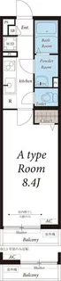 東京都清瀬市松山1【マンション】の間取り