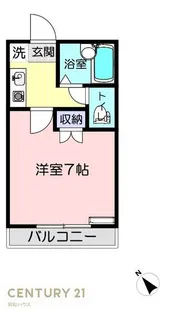 パークハイムわかば【2階】の間取り