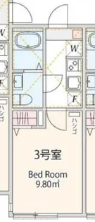 アザーレ・LUX日吉本町【2階】の間取り