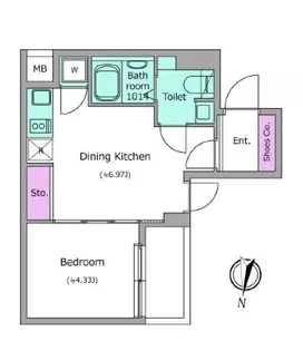 ビバリーホームズ石神井台【3階】の間取り
