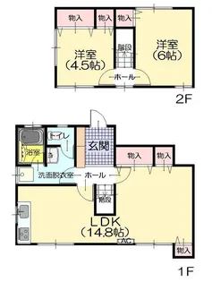 石川県金沢市小立野2【一戸建】の間取り