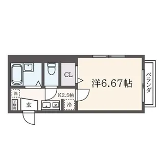 ディアスYUMA【1階】の間取り